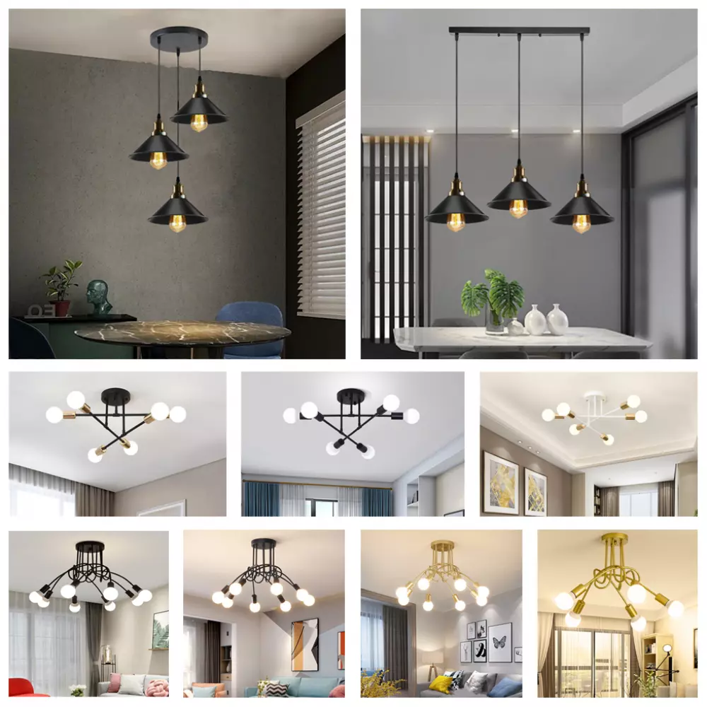 Vintage lights 2024 for bedroom