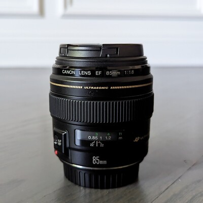Canon EF 85mm f/1.8 USM Lens | eBay