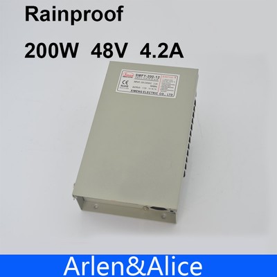 200W 12V 16.7A Rainproof outdoor Single Output Switching power supply smps