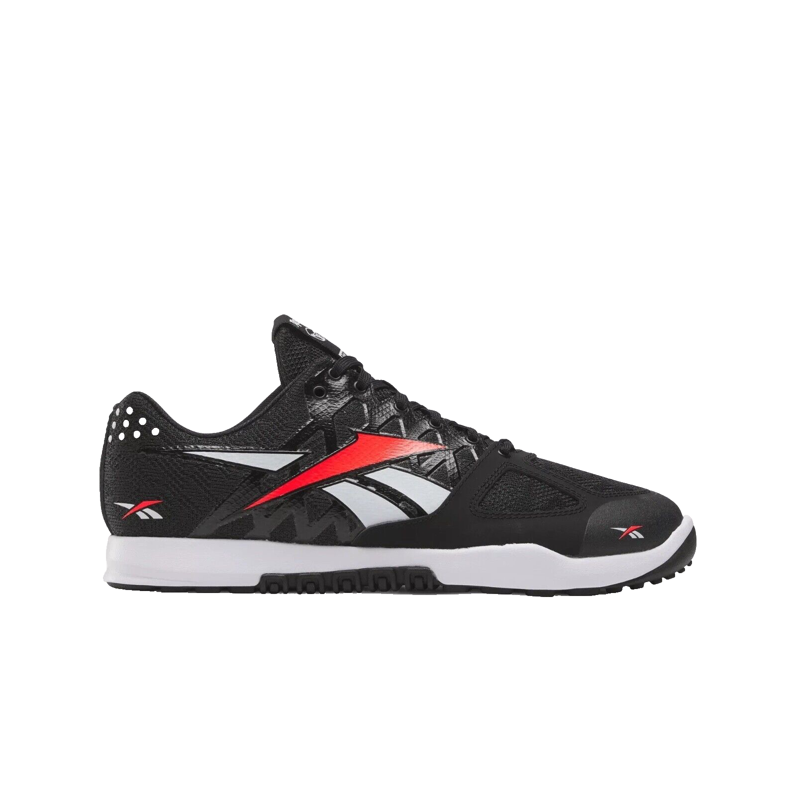 Men Reebok Nano 2.0 Training Shoes Size 10.5 Black White Red 100208514 Crossfit