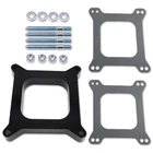 1" Thick Phenolic Carburetor Spacer Open Center Fits Holley AFB SBC BBC 4 BBL