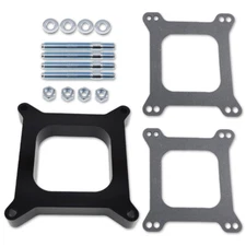 1" Thick Phenolic Carburetor Spacer Open Center Fits Holley AFB SBC BBC 4 BBL