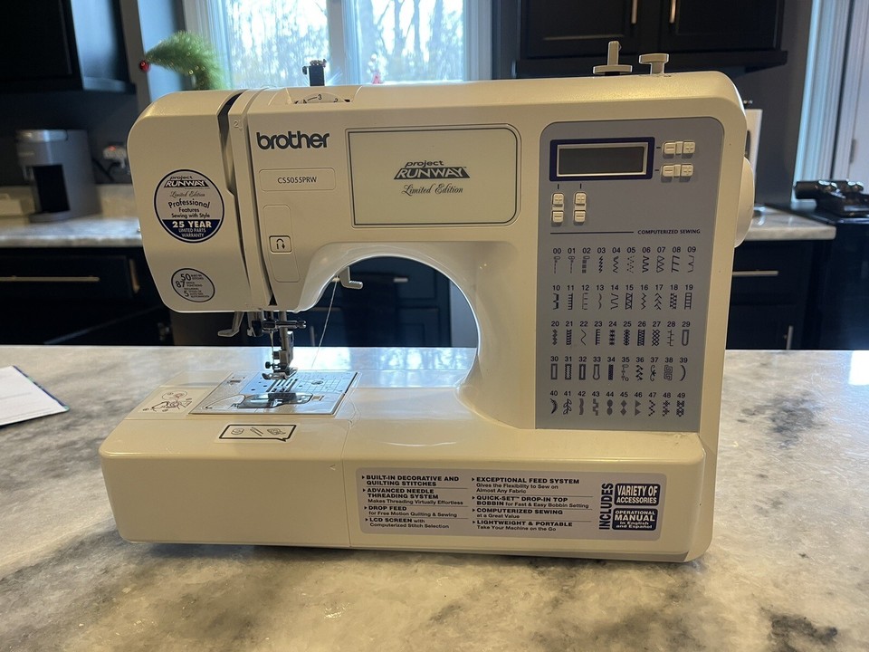 brother sewing machine new in box CS5055PRW eBay