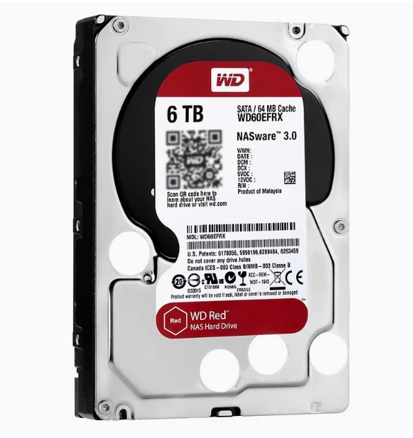WD Red 6TB NAS用HDD WD60EFRX ④ Amazon.com: WD Red 6TB NAS Hard Drive - 5400 RPM Class, SATA