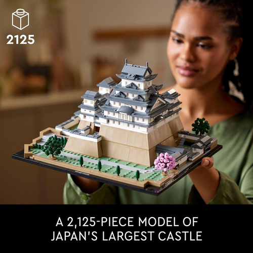 LEGO Architecture Himeji Castle, Collectible Model Building Kit for Adults, Idea - Picture 2 of 11