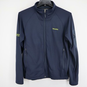 navy blue athletic jacket