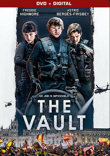 The Vault DVD **DISC ONLY** 2021 Freddie Highmore - Foto 1 di 1