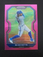 2021 Panini Prizm Baseball  Bo Bichette Pink Prizm - Tier II -Blue Jays - No.158