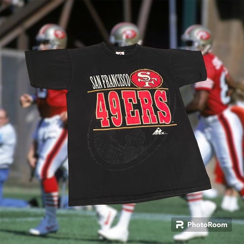 Vintage NFL San Francisco 49ers Apex Football Super Bowl Championship Tee