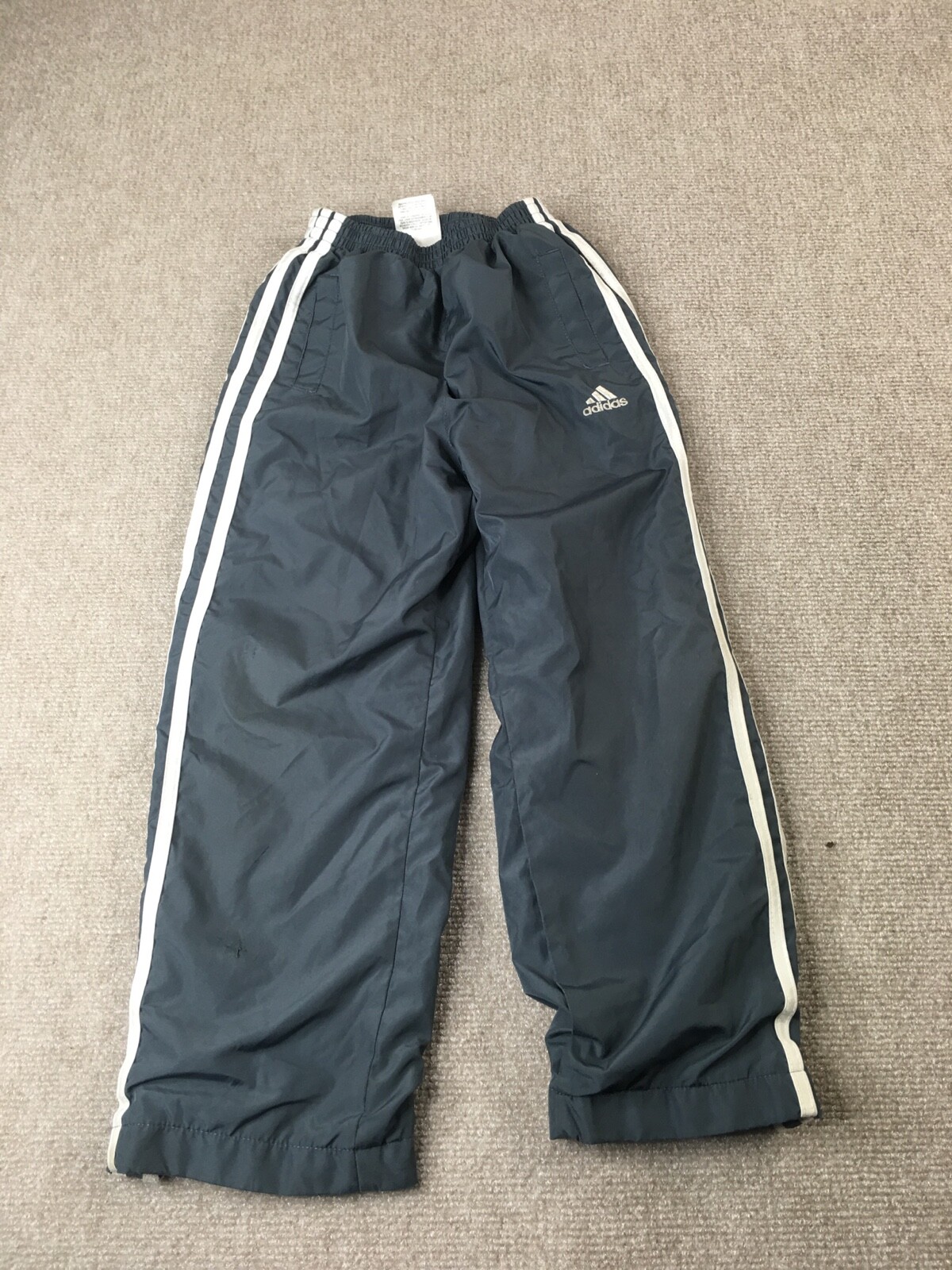 Adidas Youth Kids Sweatpants Gray Size 
