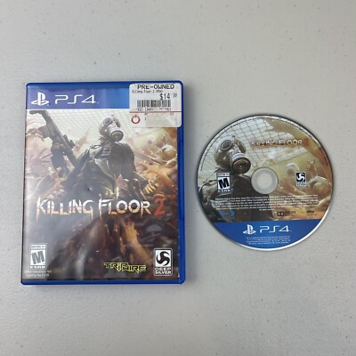 Killing Floor 2 (Sony PlayStation 4, 2016) PS4 Deep Silver Games No Manual
