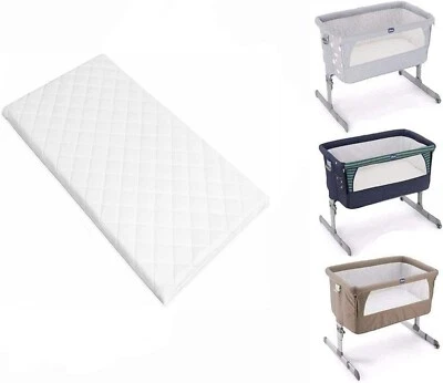 AMANSTYLE Next to me Deluxe Crib Mattress Compatible Bedside Crib Next2Me 83 x 50 x 5 cm
