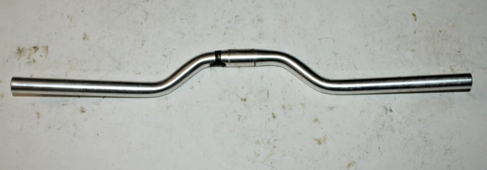 Manillar TranzX Components MTB 25,4 mm 63 cm 2" barra elevadora plateada envío rápido a EE. UU. Foto 2 de 4