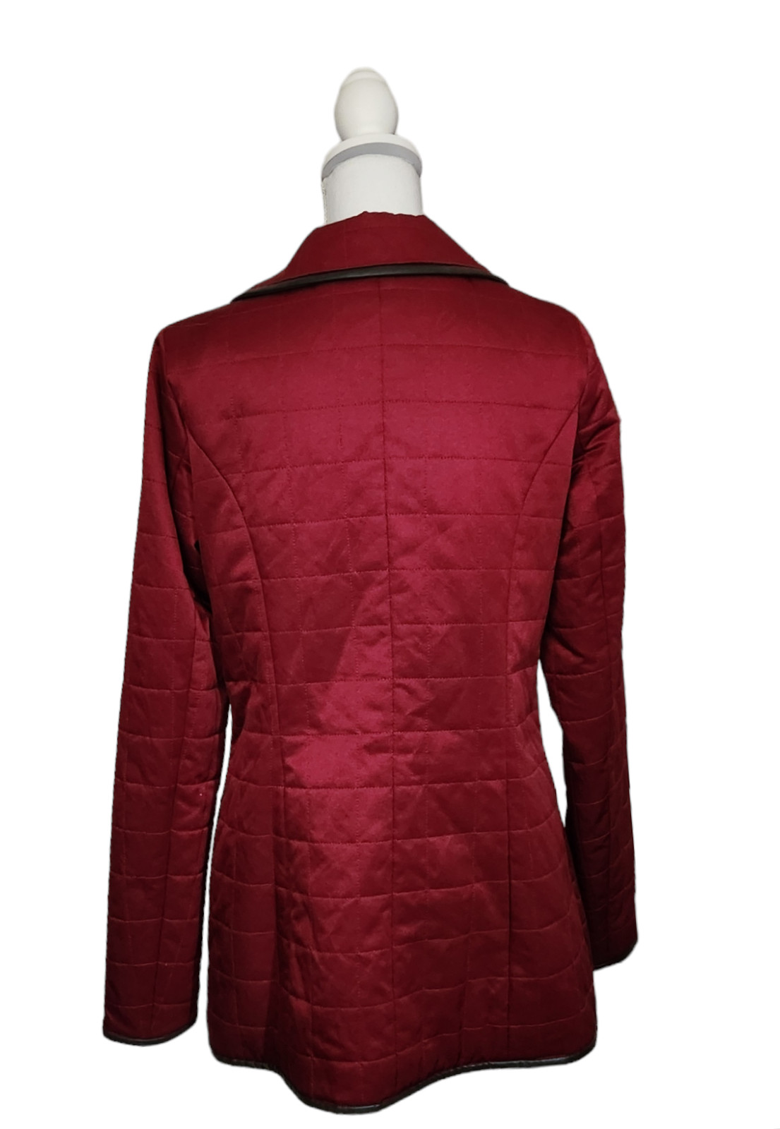 Pendleton Camas Quilted Jacket Snap Front Red w/ … - image 4