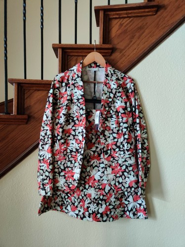 Ann Taylor 2pc Floral Skirt Suit Size 6/8 NWT - Picture 2 of 12