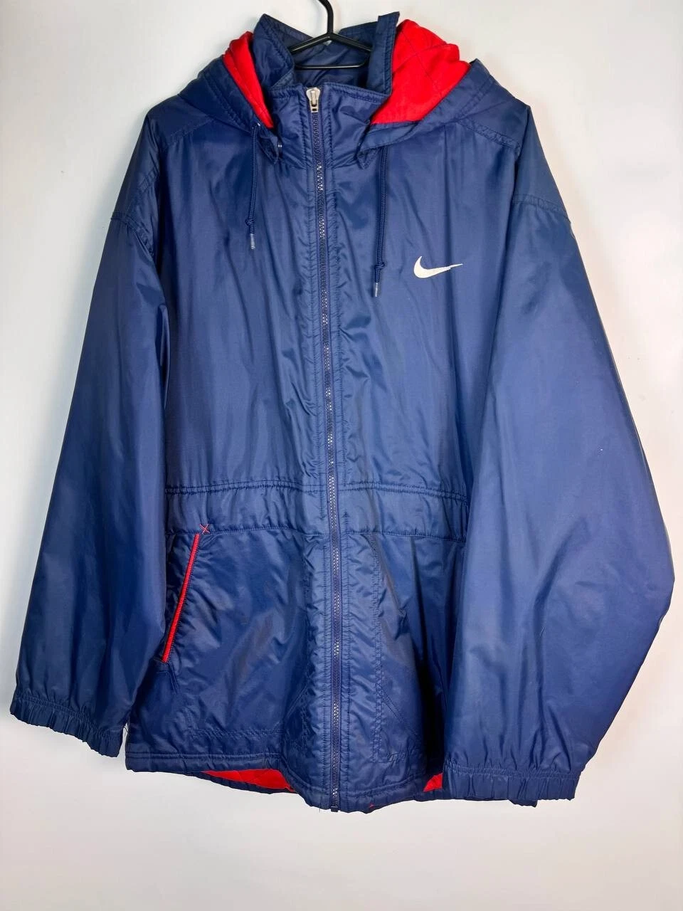 Vintage 80s 90s Nike Full Zip Up Windbreaker Jacket Size M