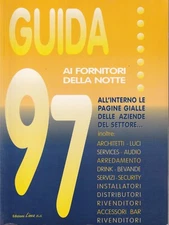 Guida ai fornitori della notte 97 - guide to club suppliers 97 - linea mielle