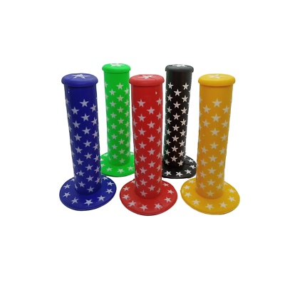 1 Pair Old School GT BMX Nos Haro Star Grip Vintage Bicycle