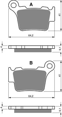 Goldfren Brake Pads K1-191,FA368,SBS791,FDB2165,DP935,VD997
