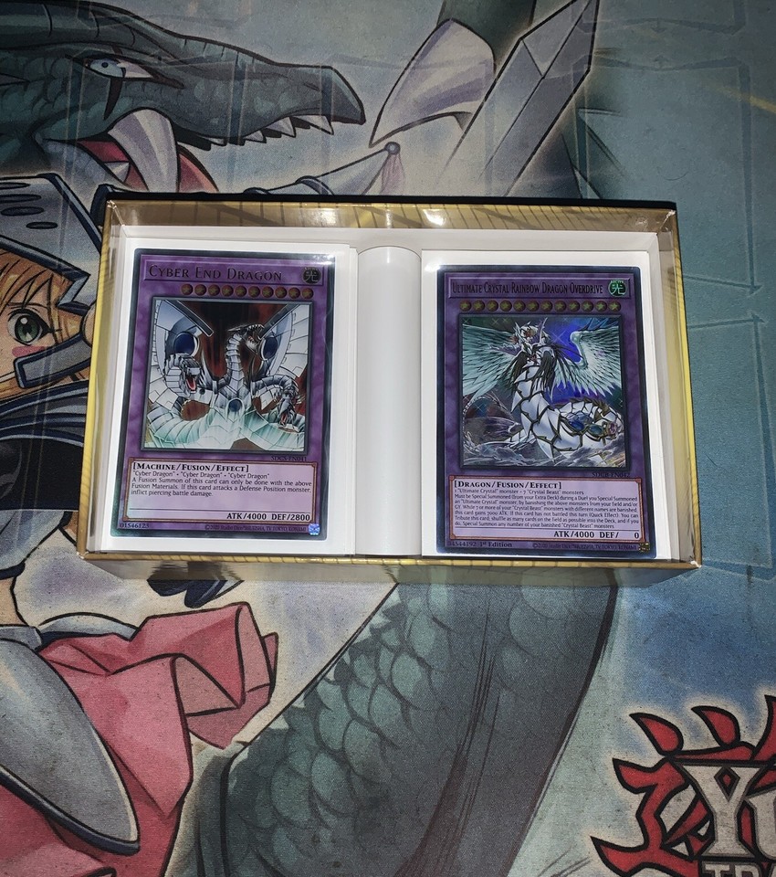 Yugioh 2 Deck Box Begginers Bundle With Yugioh Die And 50 Card Pack | eBay