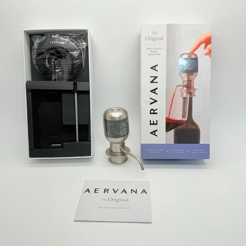 Aervana Luxury Electric Wine Aerator Decanter- Enhanced Aromas And Flavors