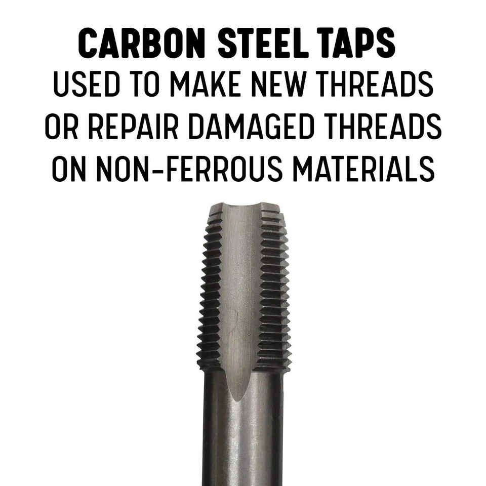 1/8"-27 NPT Pipe Tap, Carbon Steel, DWTPT Series - Image 4 of 4