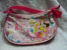 Small Disney Princess pink handbag