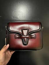 Mellow World Vegan Leather Crossbody Shoulder Bag (red)