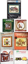 CHOICE: SEALED Needlework Kits Needlepoint Cross Stitch Embroidery Crewel