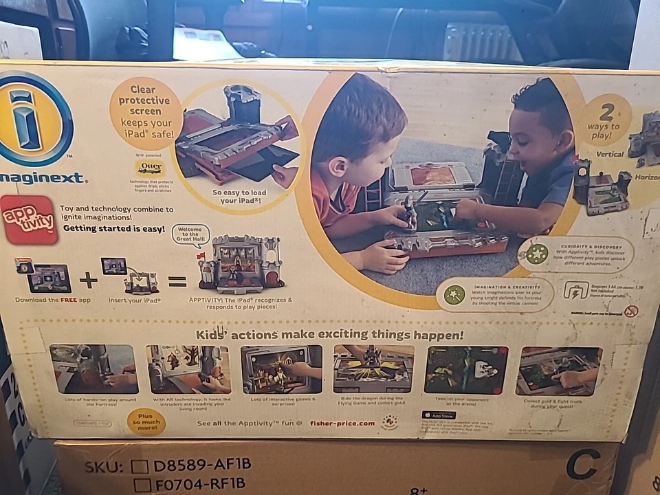 Fisher Price Imaginext Apptivity Fortress Castle Kids Interactive Toy For iPad - Image 3 of 3