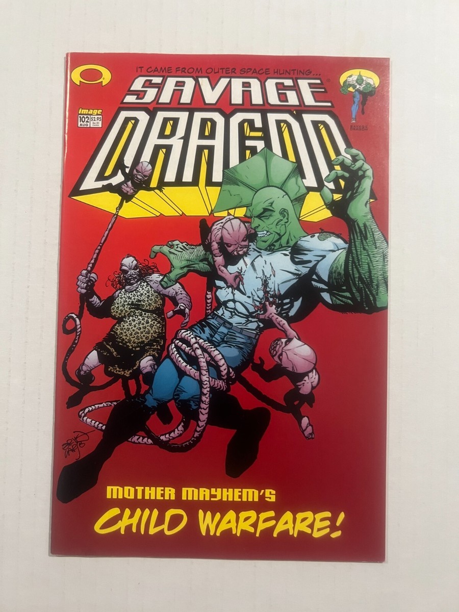 SAVAGE DRAGON #102 INVINCIBLE PREVIEW ERIK LARSEN STORY COVER