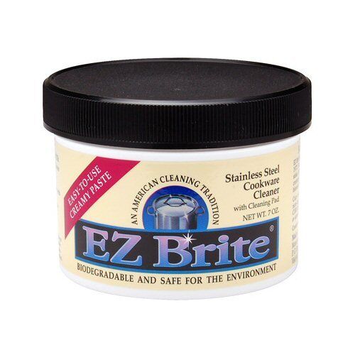 EZ Brite Stainless Steel Chrome Cleaner Polish 7oz 