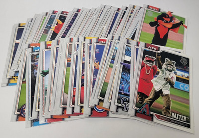 2026 Topps Series 1 Celebration MLB Mascots Pick your Card / Complete your Set