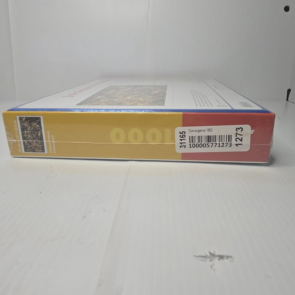 NEW Sealed Jackson Pollock "Convergence"Jigsaw Puzzle 1000 Piece Pomegranate Art - Image 4 of 4