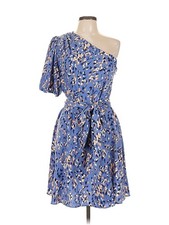 Nine West Women Blue Cocktail Dress L