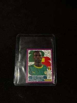 Panini FIFA World Cup 2026 Gold Crumble Exclusive Nicolas Jackson Purple