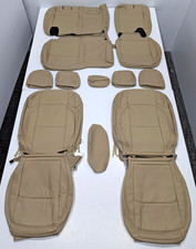 For Jeep Wrangler 4 Door Sport Sahara 2018-2023 Beige Leather Seat Covers At36 For Jeep Wrangler 4 Door Sport Sahara 2018-2023 Beige Leather Seat Covers At36