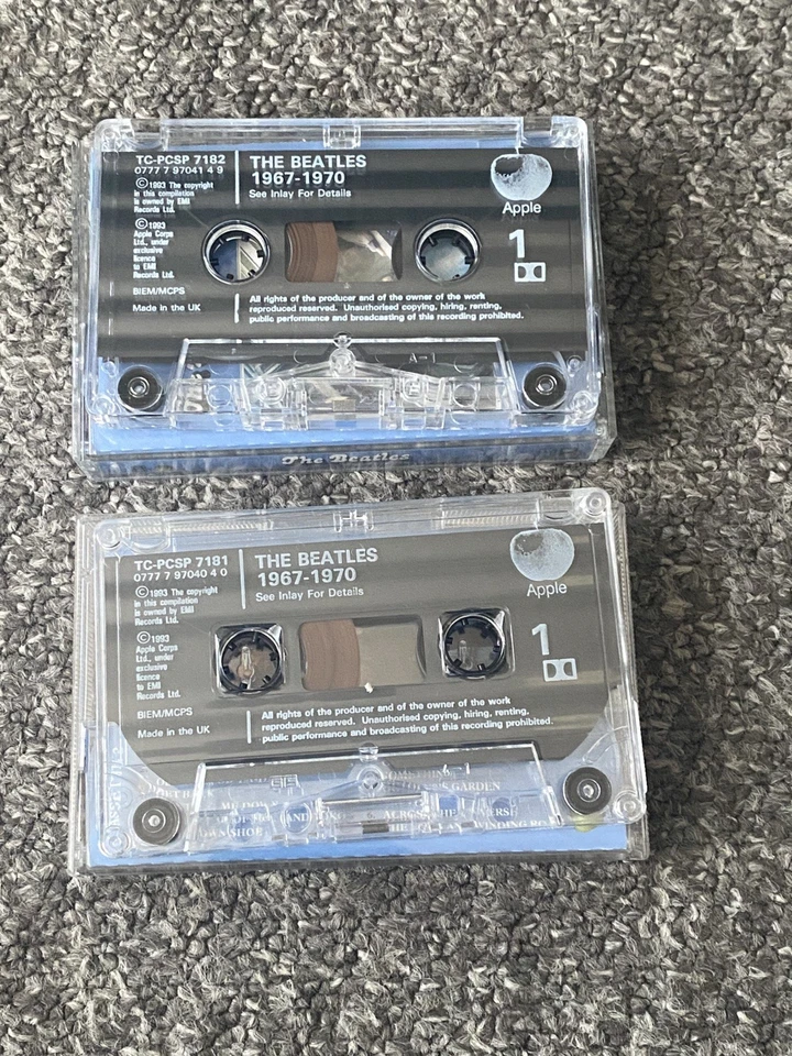 The Beatles 1967-1970 Double Play Cassette Tape Album Apple Records - Image 3 of 4