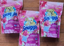 3 -Exhilarations In Wash Laundry Scent Booster Pacs Island Hibiscus  Rainflow...