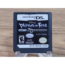 Disney Phineas and Ferb Across the 2nd Dimension Nintendo DS Game NTR-B5VE-USA