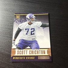 2014 Scott Crichton ROOKIE RC Panini Rookies & Stars #181
