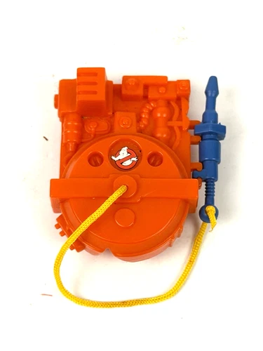 The Real Ghostbusters Green Ghost Proton Pack Kenner 1986 Vintage Orange