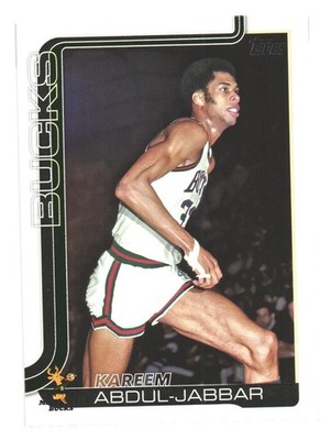 2025-26 Topps NBA Flagship Basketball Milwaukee Bucks Kareem Abdul-Jabbar