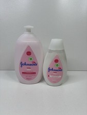 Image of Johnson's Baby Lotion 300ml and 500ml bottles