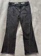 Pilcro and the Letterpress Jeans Womens Sz 29 Flare Leg Stretch High Rise