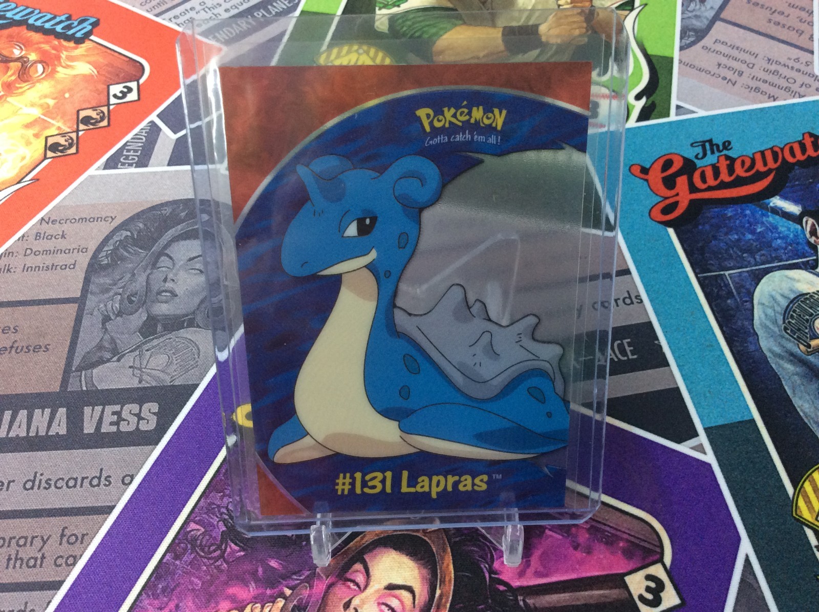 2000 Topps #131 Lapras PC10 Pokemon TV Animation Edition Series 3 Clear card