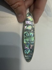 Vintage Abalone shell Hair Barrette