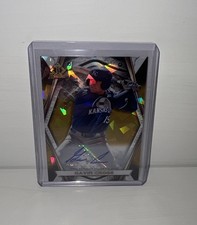 2022 Bowman Draft Invicta Gavin Cross Gold Atomic Autograph /50 #BI-8 Royals