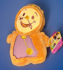 Disney Beauty And The Beast Cogsworth Stylized Mini Plush Approximately 5  