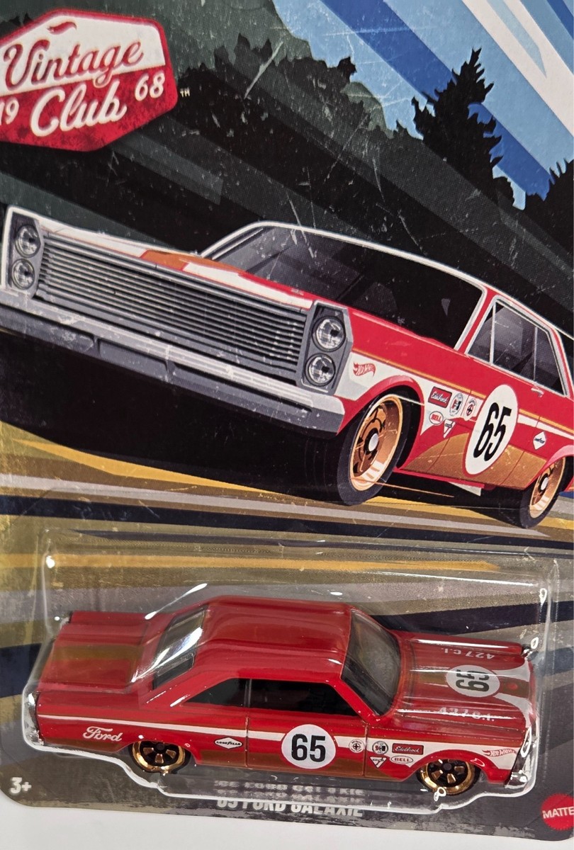 65 Ford Galaxie 4/5 Hot Wheels 2026 JKY29 VINTAGE CLUB SERIES Mix